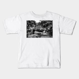 Canal Bridge - New Hope, PA Kids T-Shirt